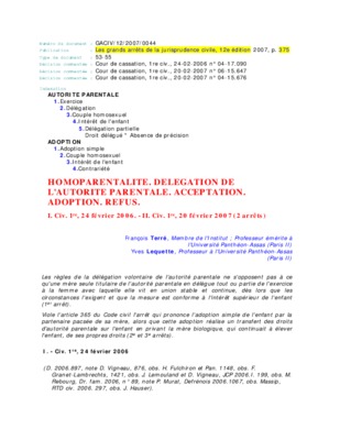 acceptation autorite parentale Book