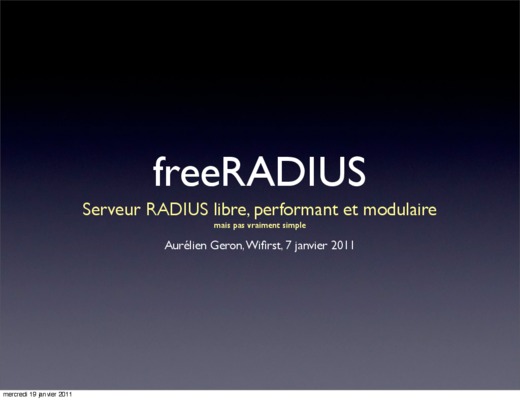 freeradius fin d_etude Book