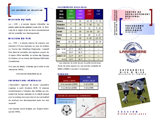 espoirs Book