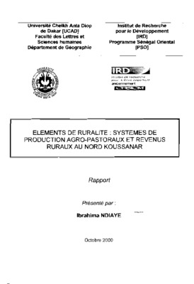 agro pastoraux Book