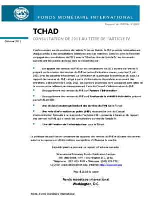 rapport tchad 2011 Book