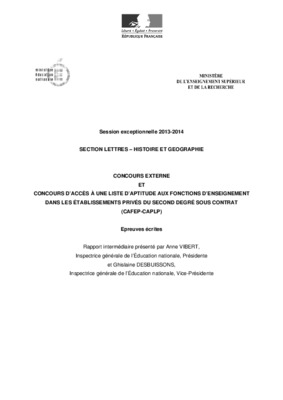 avis de cocours pour la session 2013 2014 Book