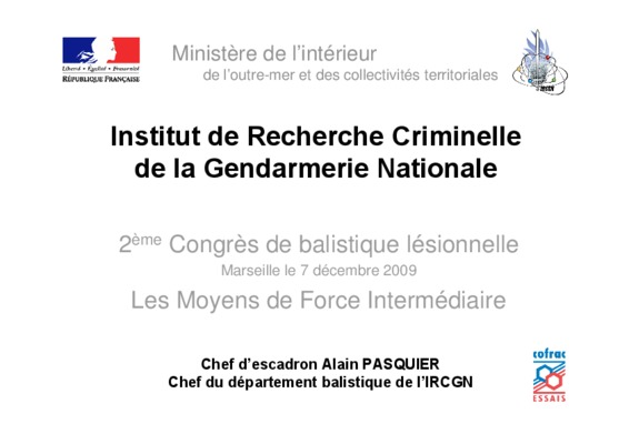 gendarmerie nationale Book