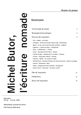 michel butor mobile Book
