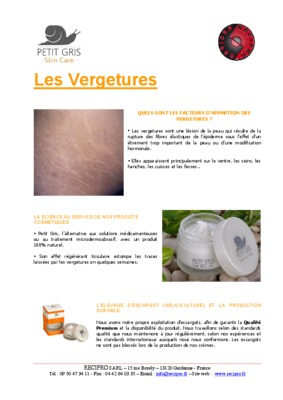 vergetures Book