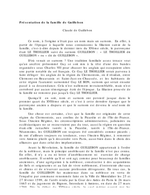 guillebon Book