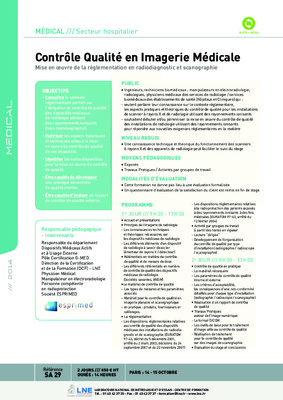qualite imagerie medicale Book