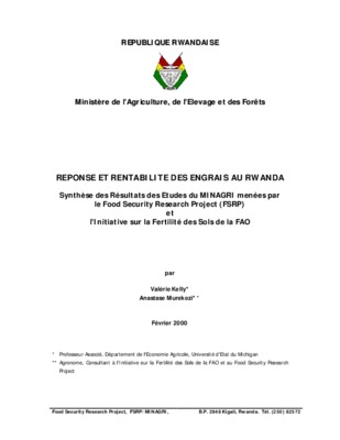 dossier reponse sur ensacheuse a engrais Book
