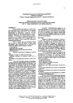 can sleep management renault Book