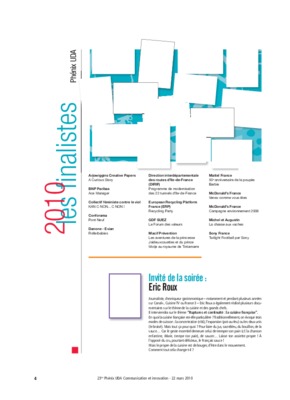 finalistes Book