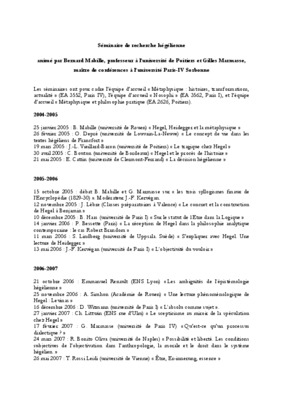 hegelienne Book