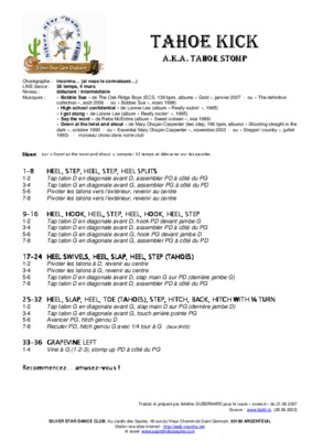 tahoe 2000 Book