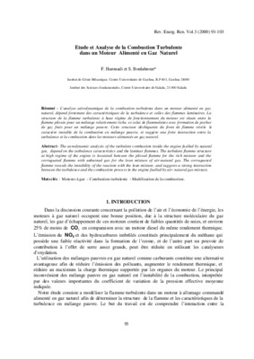 combustion turbulente Book