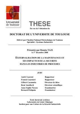 externalisation de la maintenance Book