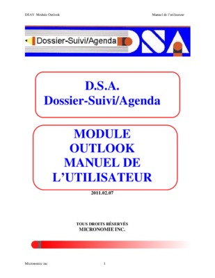 tous sur outlook Book