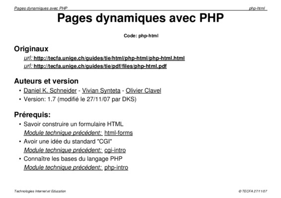 pages dynamiques avec draemwaver Book