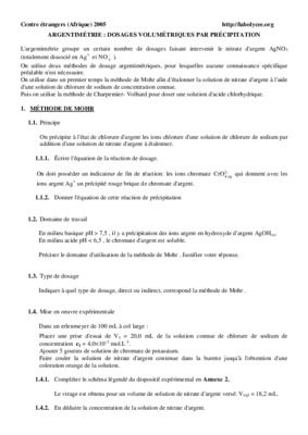 dosages volumetriques simple Book