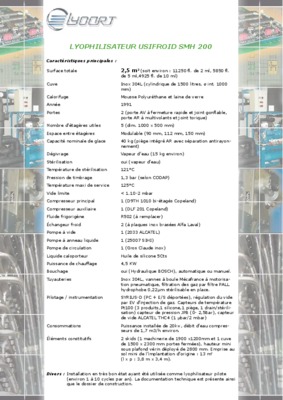 lyophilisateur benchtop Book