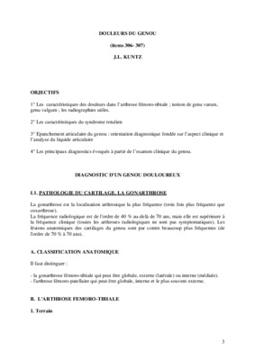 douleurs episodiques de genou de l_enfant Book