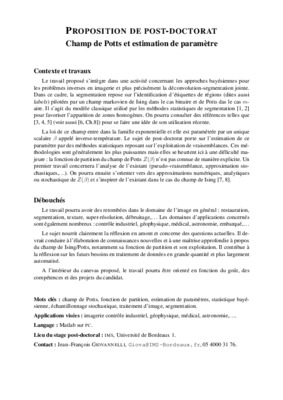 estimation de parametre Book