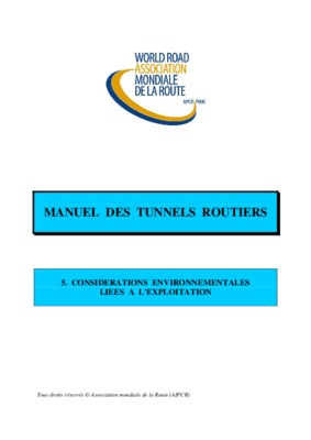 expose sur les pathologies des tunnels Book