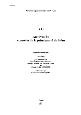 salm blamont Book