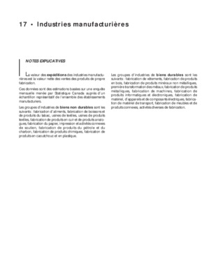 manufacturieres Book