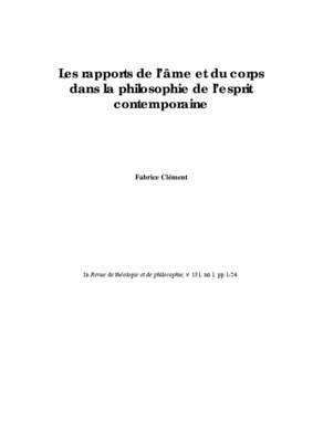 corps philosophie Book