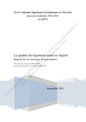 logement social en algerie Book