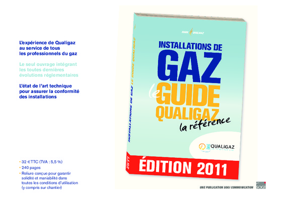 les anomalies les plus frequentes qualigaz Book