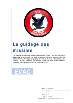 guidage des missiles tactiques Book