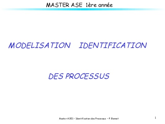 modelisation identification des processus arma Book
