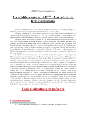 la mediterranee au xvii carrefour de trois civilisations Book
