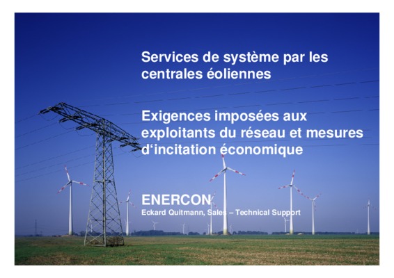 cours centrales eoliennes Book