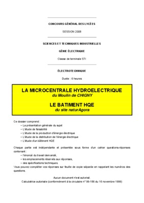 microcentrale hydroelectrique Book