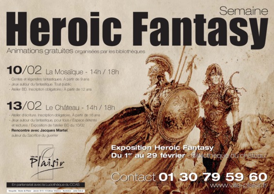 heroic fantaisy Book