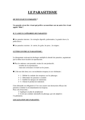 td parasitisme Book