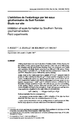 serres geothermales Book