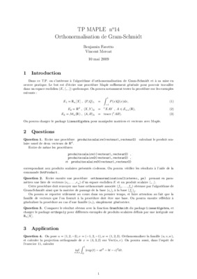 td maple gram schmidt Book
