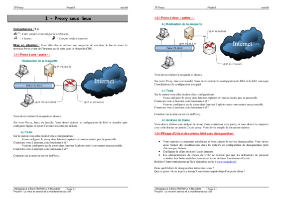 cours sur proxy sous linux Book