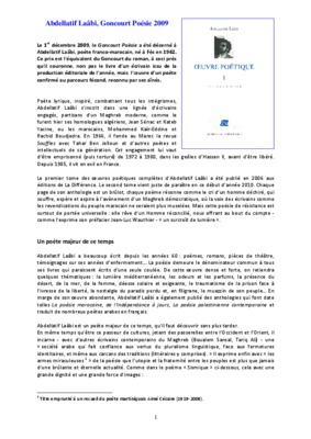 memoire de laabi Book