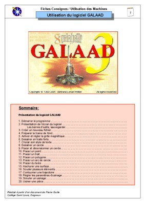 installation logiciel galaad v4 Book