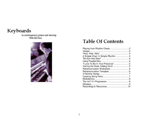 keyboards Book