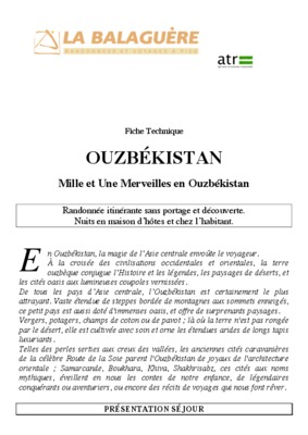ouzbekistan Book