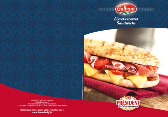 recettes de sandwichs Book