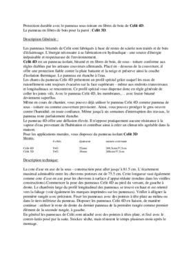 panneau sous toiture Book