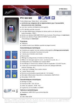 amphitech ptu 21 Book