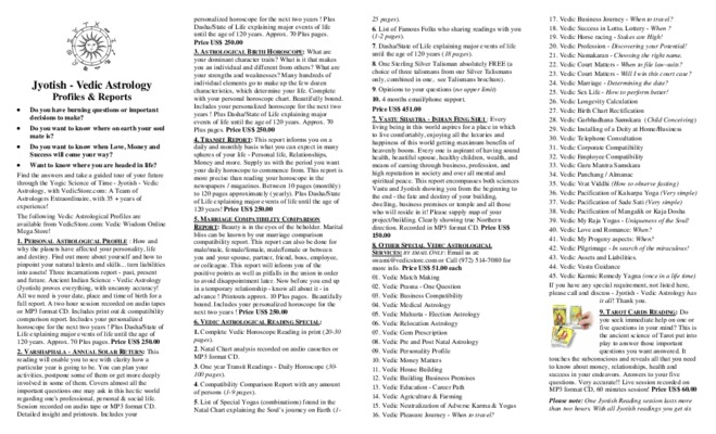 vedic astrology Book
