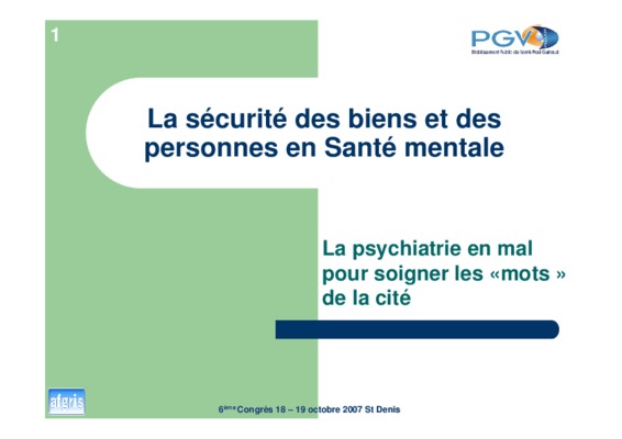 plan de securite et de proctection de personnes Book