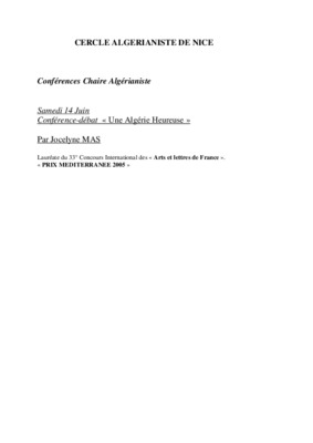 algerianiste Book